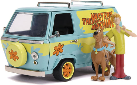 Mystery Machine with Shaggy & Scooby 1:24 Diecast