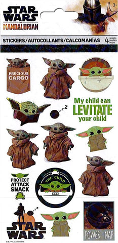 Star Wars - The Mandalorian - Baby Yoda Stickers